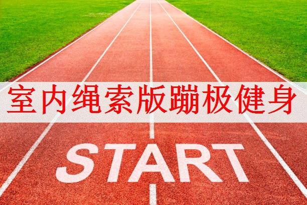 室内绳索版蹦极健身