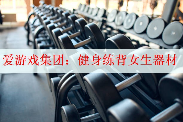 爱游戏集团：健身练背女生器材