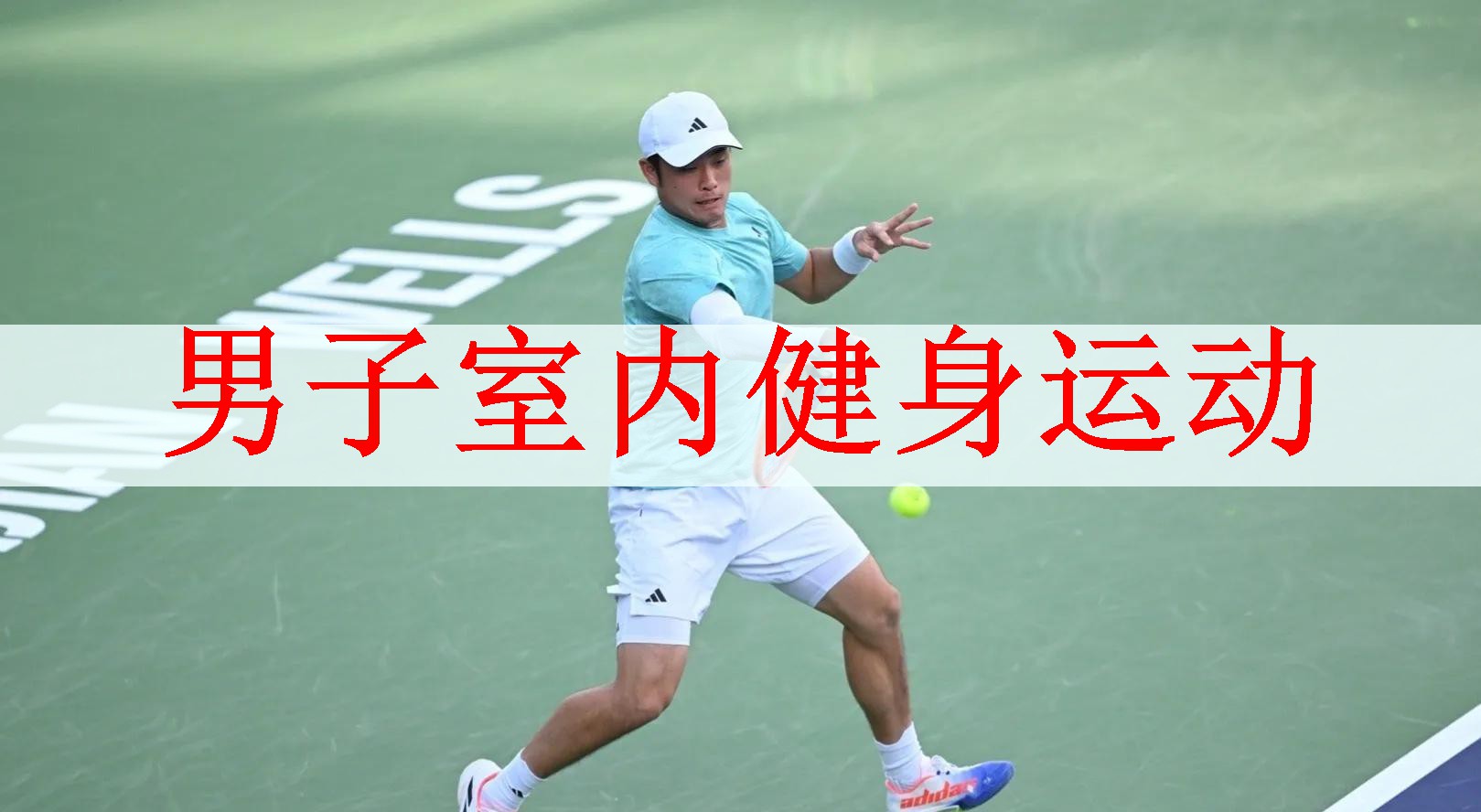 男子室内健身运动
