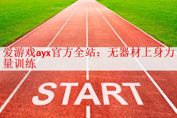 爱游戏ayx官方全站：无器材上身力量训练