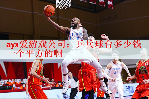 ayx爱游戏公司：乒乓球台多少钱一个平方的啊