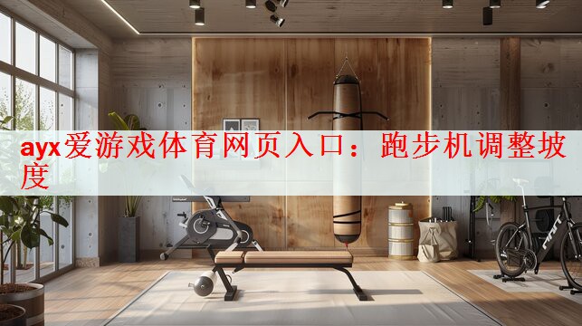 <strong>ayx爱游戏体育网页入口：跑步机调整坡度</strong>