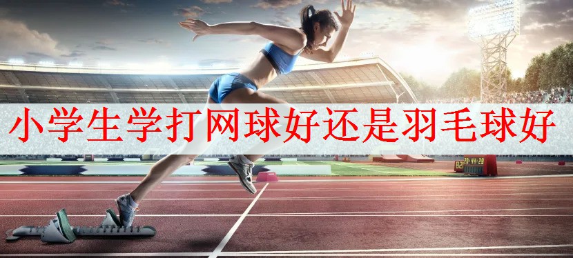 小学生学打网球好还是羽毛球好