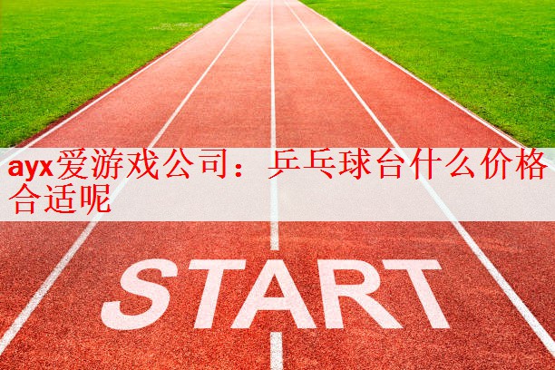<strong>ayx爱游戏公司：乒乓球台什么价格合适呢</strong>