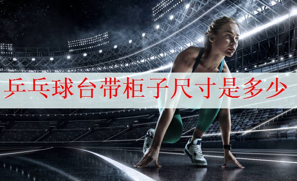 乒乓球台带柜子尺寸是多少